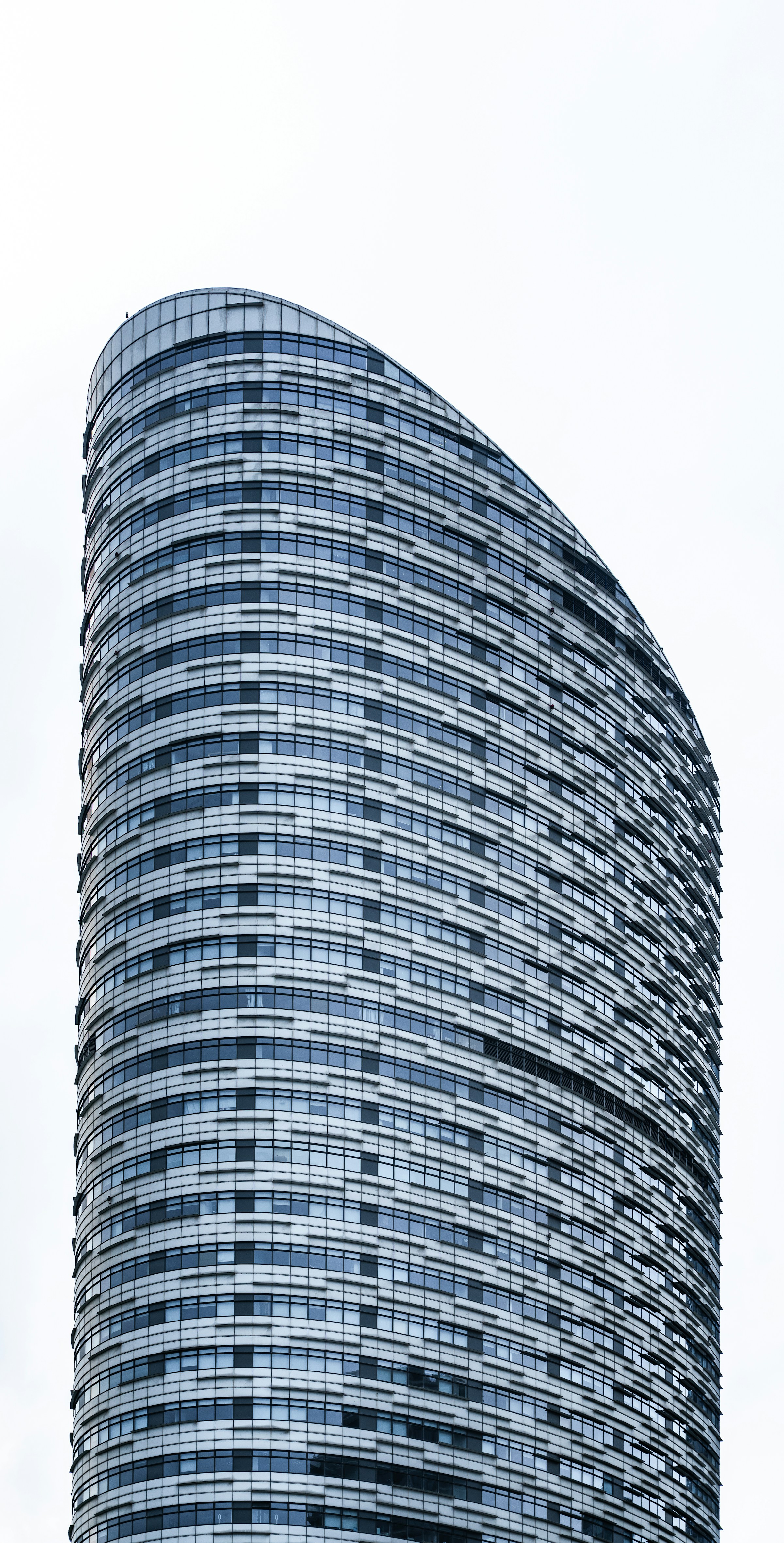 Premium office tower in an urban business district
